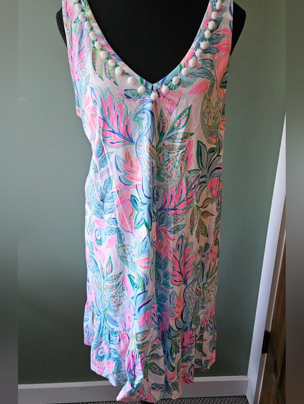 Lilly Pulitzer Camilla Swing Dress features a vibrant "Toucan Do It Better